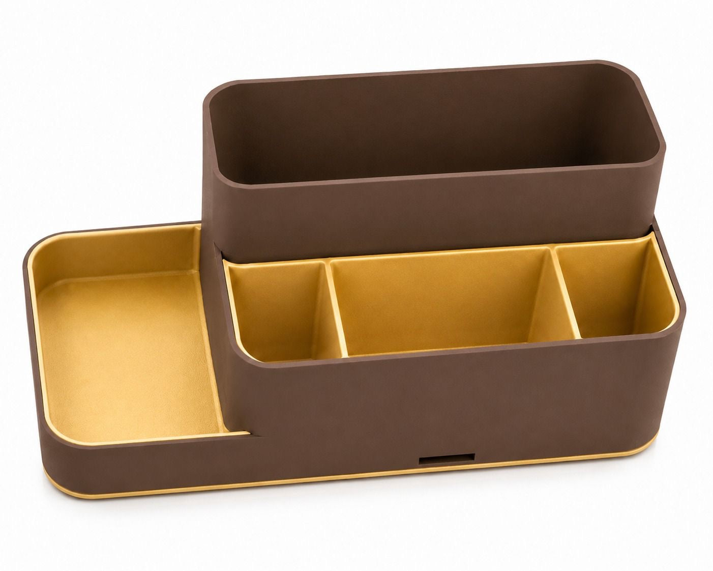 Cipriani™ Minimalist Bathroom Organizer – Luxury Italian Design Countertop Storage