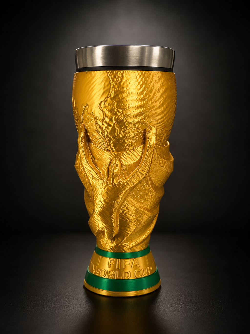 Championship Trophy Tumbler with Hidden Snack Compartment – Insulated 2-in-1 Drink Cup