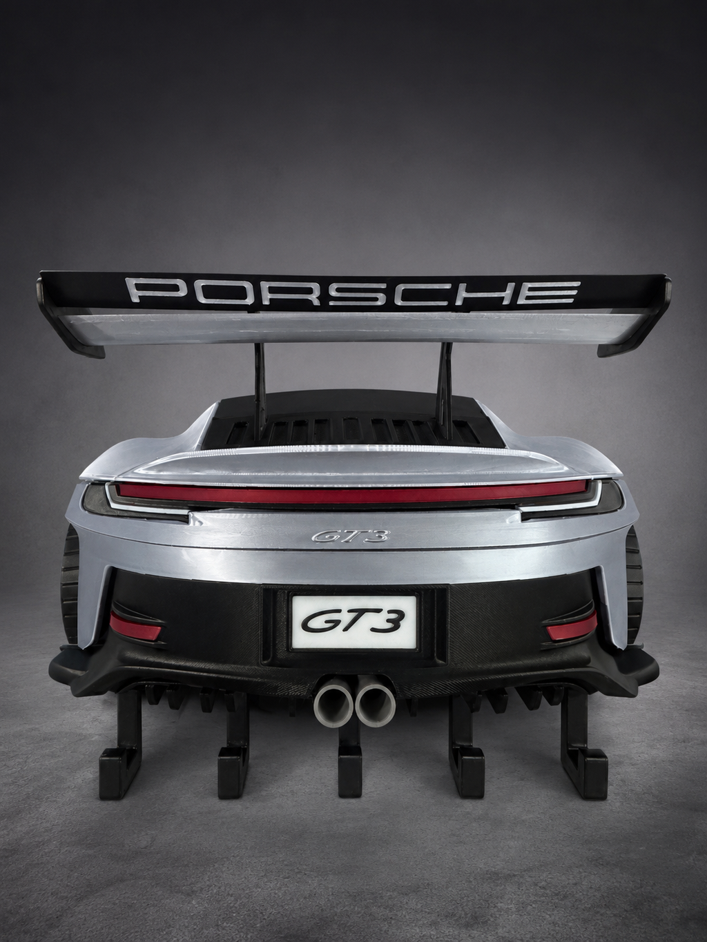 Porsche-Inspired GT3 Rear-End Key Holder | Wall Mounted Key Organizer | Automotive Enthusiast Gift
