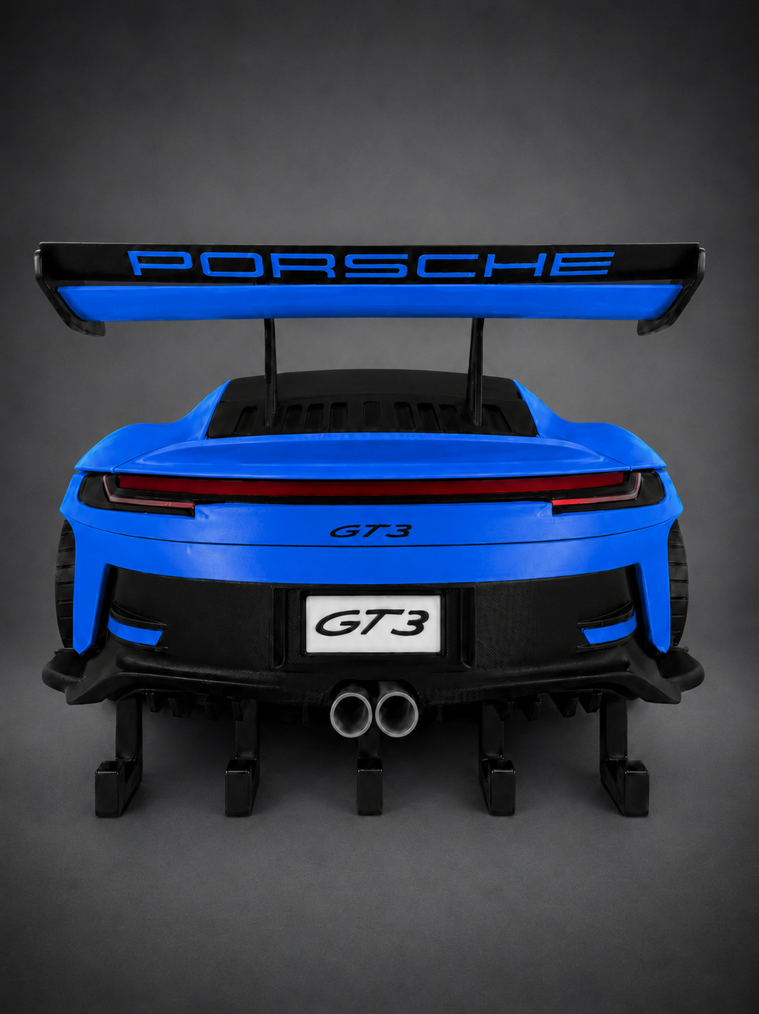 Porsche-Inspired GT3 Rear-End Key Holder | Wall Mounted Key Organizer | Automotive Enthusiast Gift
