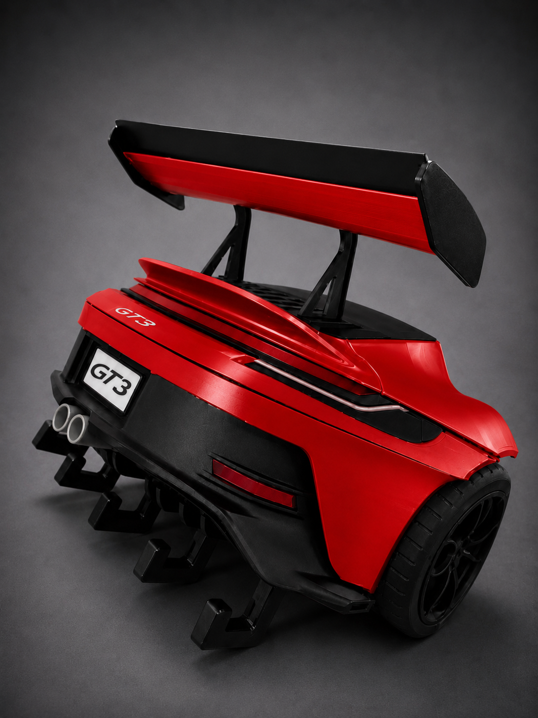 Inspired GT3 Rear-End Key Holder | Wall Mounted Key Organizer | Automotive Enthusiast Gift