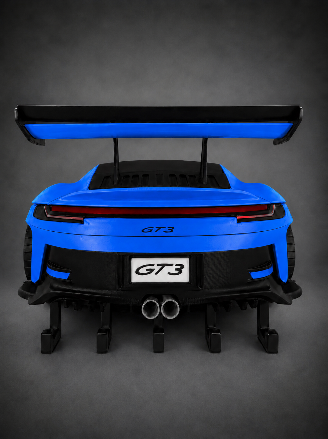Inspired GT3 Rear-End Key Holder | Wall Mounted Key Organizer | Automotive Enthusiast Gift