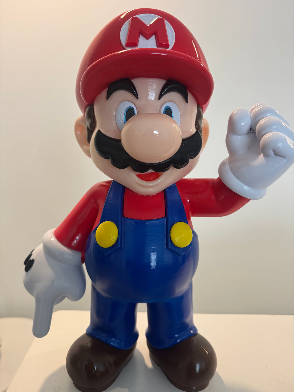 Classic Red Plumber Inspired Collectible Figure | 40 cm (15.7”) Display Statue | Home & Game Room Decor