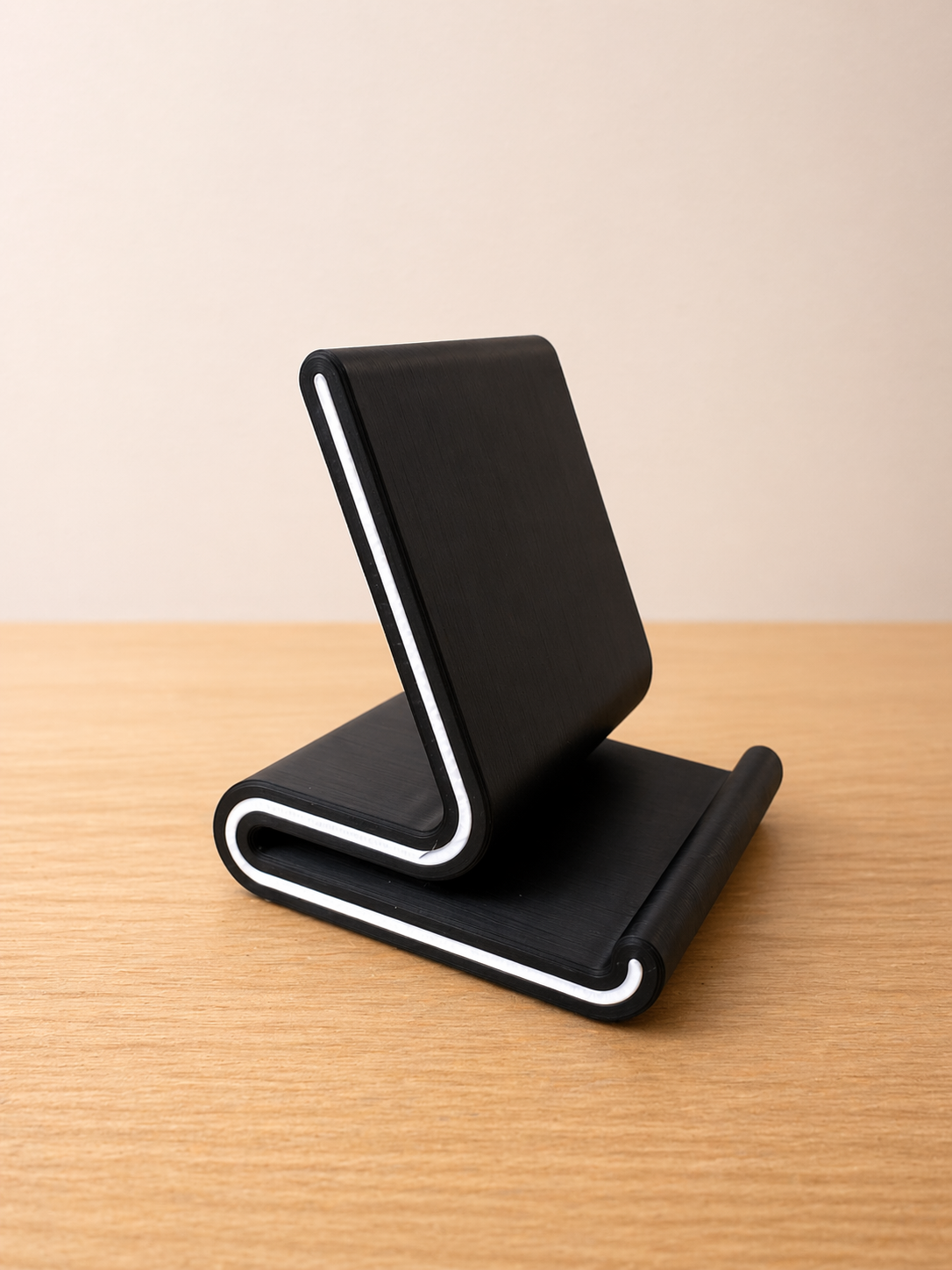 Minimalist Phone Stand – Modern Compact Desk Holder