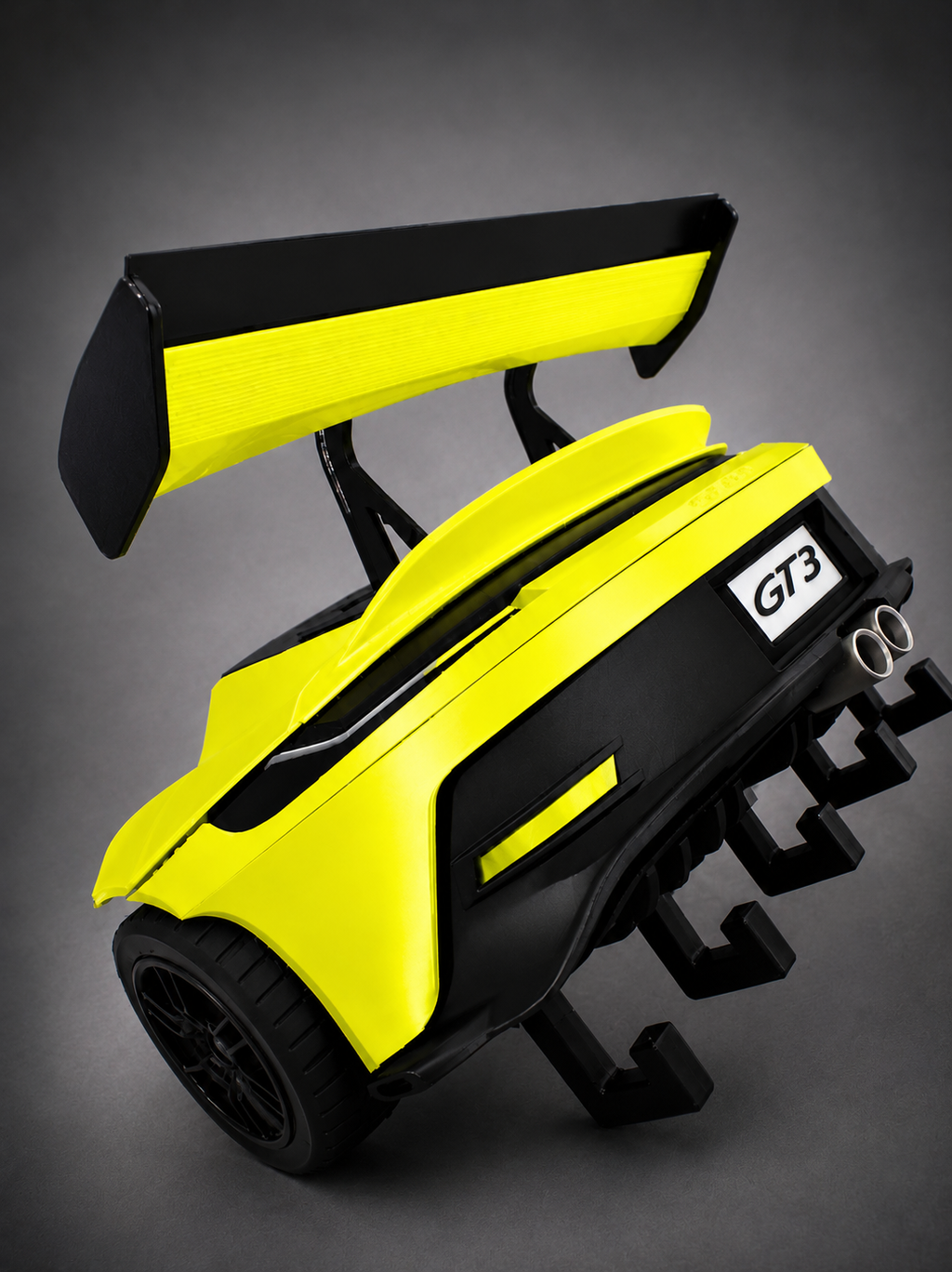 Inspired GT3 Rear-End Key Holder | Wall Mounted Key Organizer | Automotive Enthusiast Gift