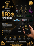 Customized NFC Keychains (1 unit)