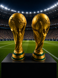 2026 Soccer Trophy Replica – 24cm Football Fan Collectible Decoration | World Championship Inspired Display Piece