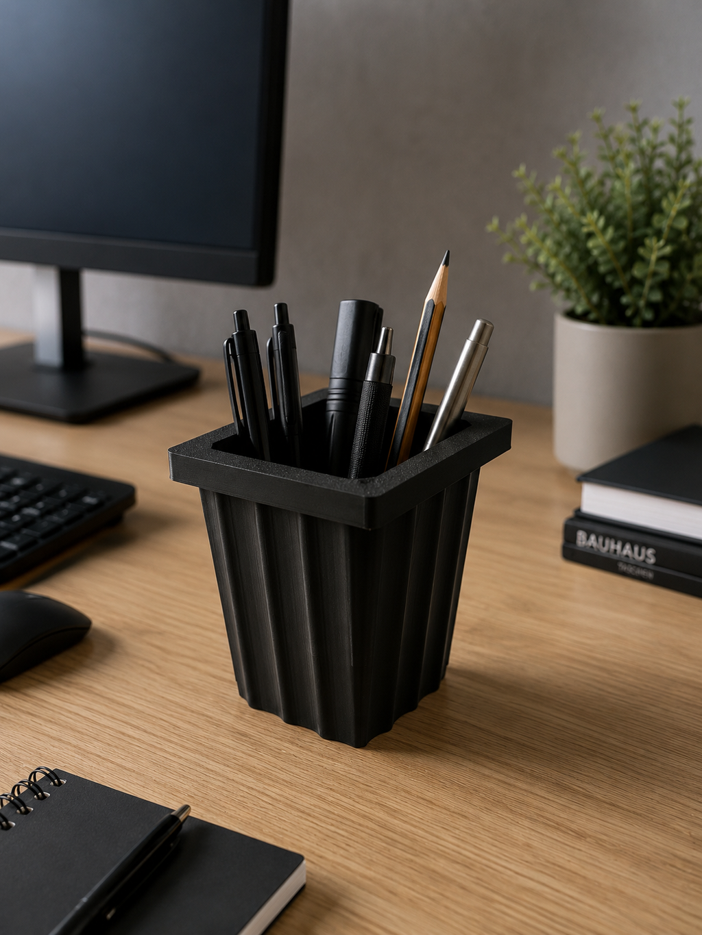 Modern Desk Organizer – Italian Design Pen & Pencil Holder