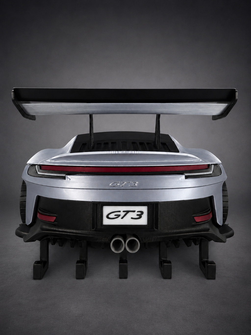 Inspired GT3 Rear-End Key Holder | Wall Mounted Key Organizer | Automotive Enthusiast Gift