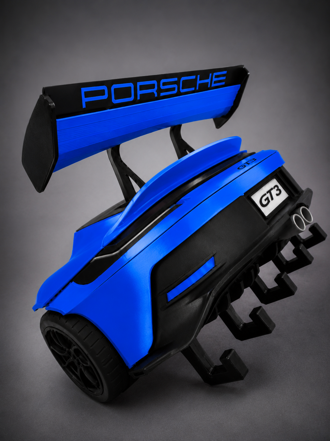 Porsche-Inspired GT3 Rear-End Key Holder | Wall Mounted Key Organizer | Automotive Enthusiast Gift