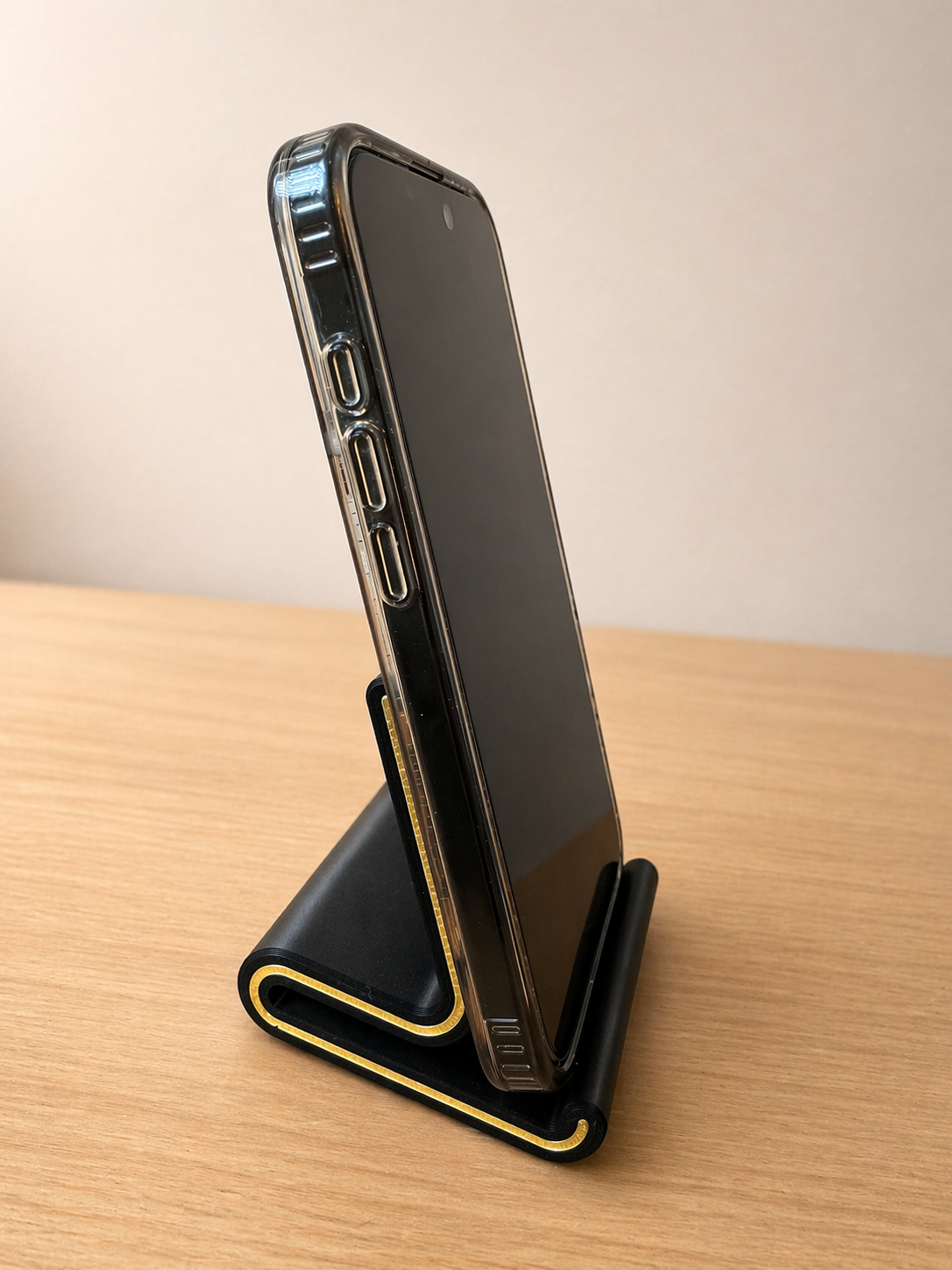 Minimalist Phone Stand – Modern Compact Desk Holder