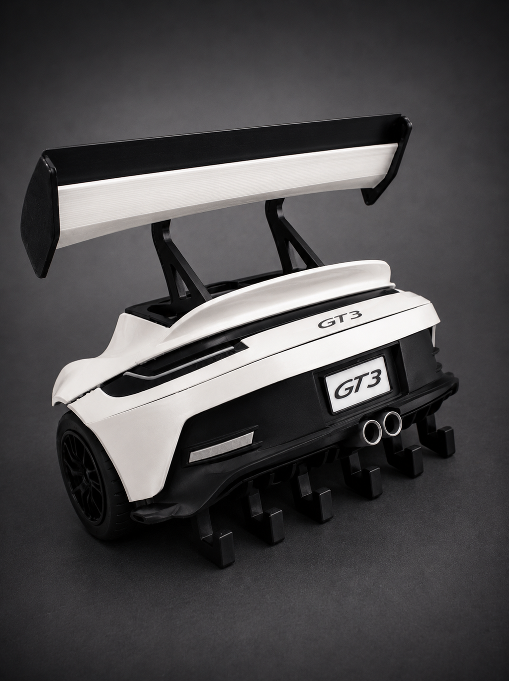 Inspired GT3 Rear-End Key Holder | Wall Mounted Key Organizer | Automotive Enthusiast Gift