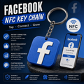 Facebook NFC Key Chain – Smart Social Media Keychain