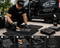 Custom Vehicle Logo Carpet Brush Stencil Set – 6 Pack | 15x15cm Detailing Templates