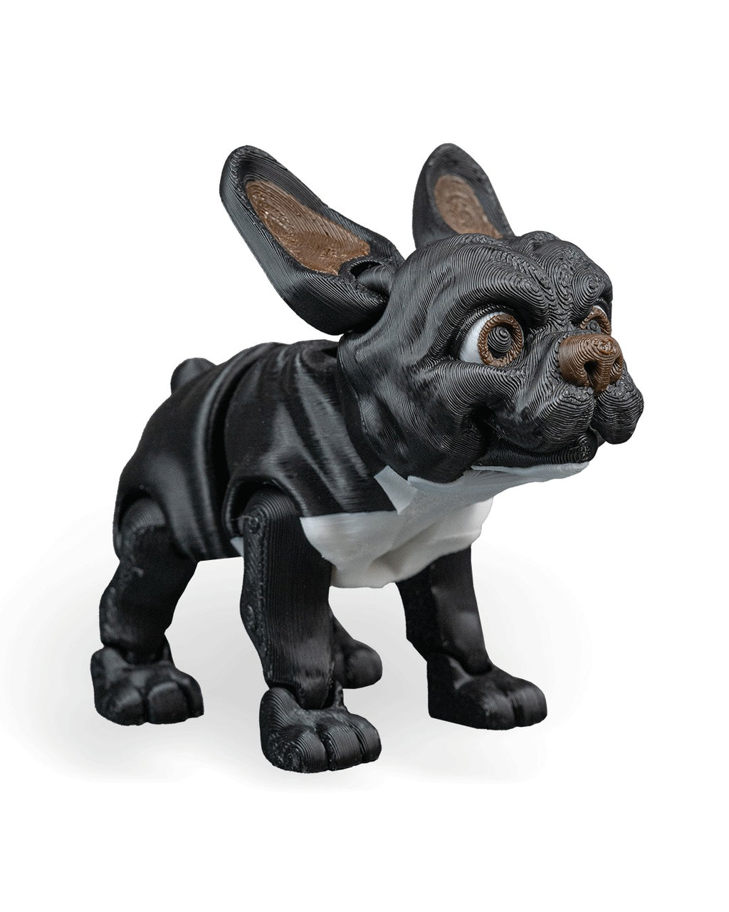 Stella, the French Bulldog Flexi Toy, Perfect Entertaining Articulated Toy for All Ages, Home Decoration, and many more.