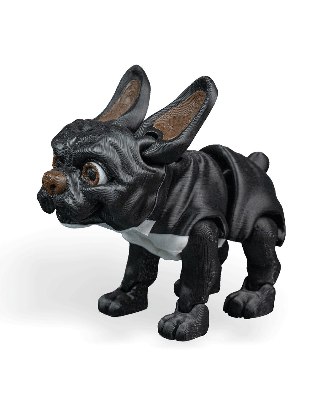 Stella, the French Bulldog Flexi Toy, Perfect Entertaining Articulated Toy for All Ages, Home Decoration, and many more.