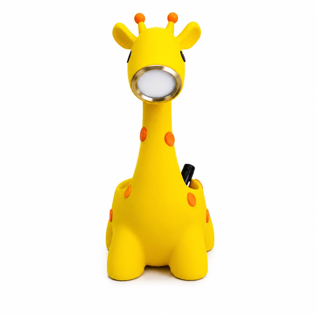 Giraffe Kids Bedside Lamp with 3-Color LED Night Light